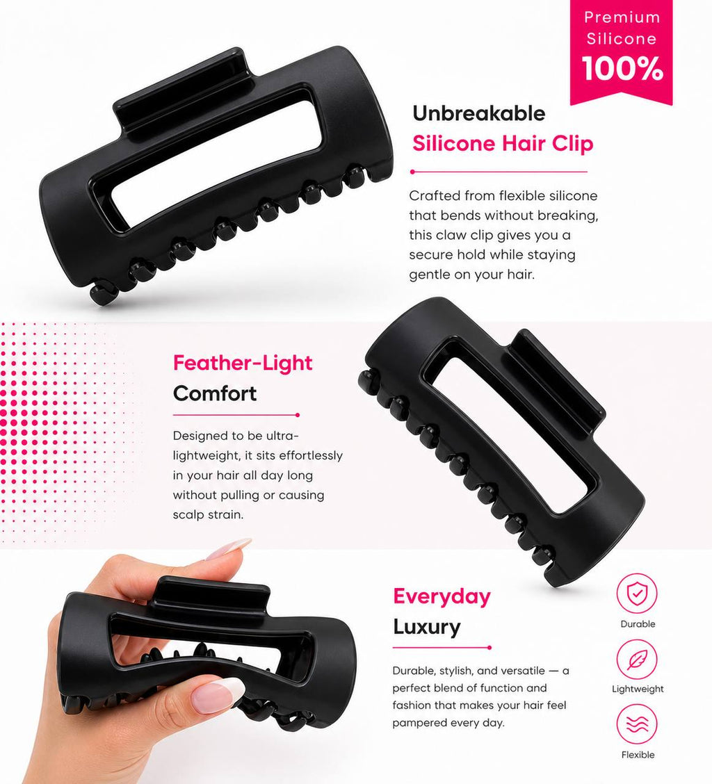 Silicon Hair Clip